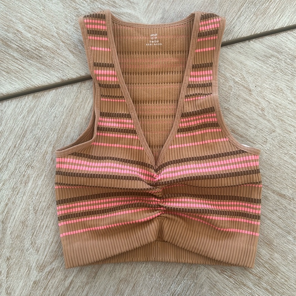 pink and brown top 🩷🤎